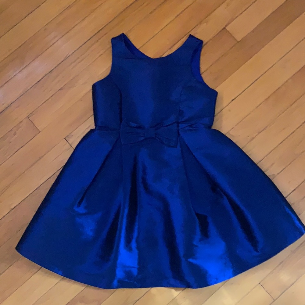 Shimmering Blue Party Dresss